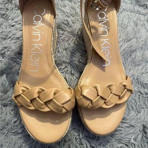 Calvin Klein wedges size 8.5